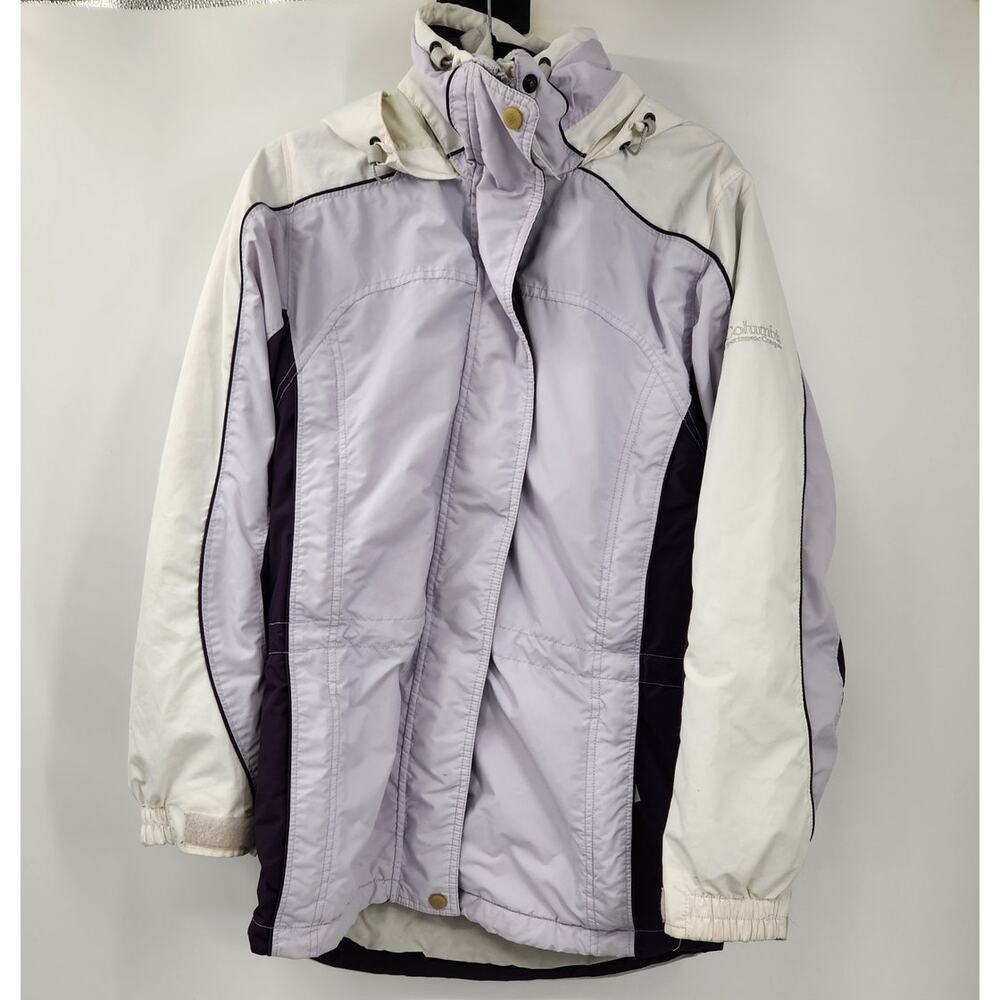 Columbia Women's Purple and White Jacket